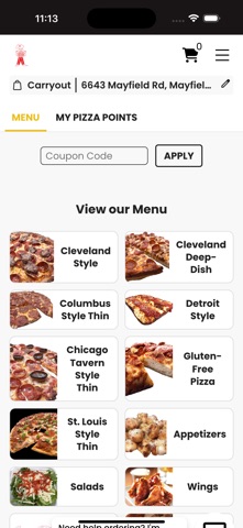 App screenshot