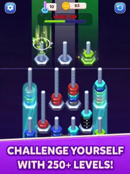 Bolt Sort - Stacking Puzzle screenshot 9