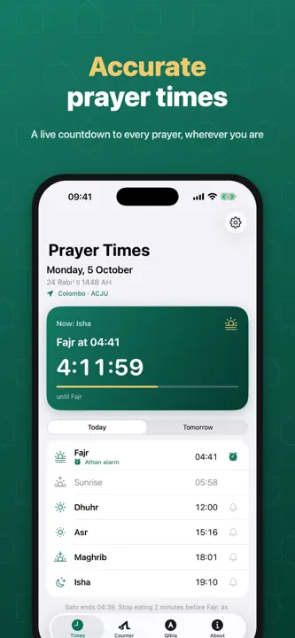 Mihrabi: Prayer, Rakat & Qibla screenshot 1