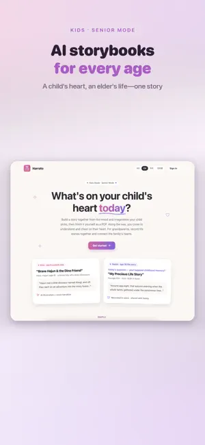 Narrato: AI Storybooks screenshot 1