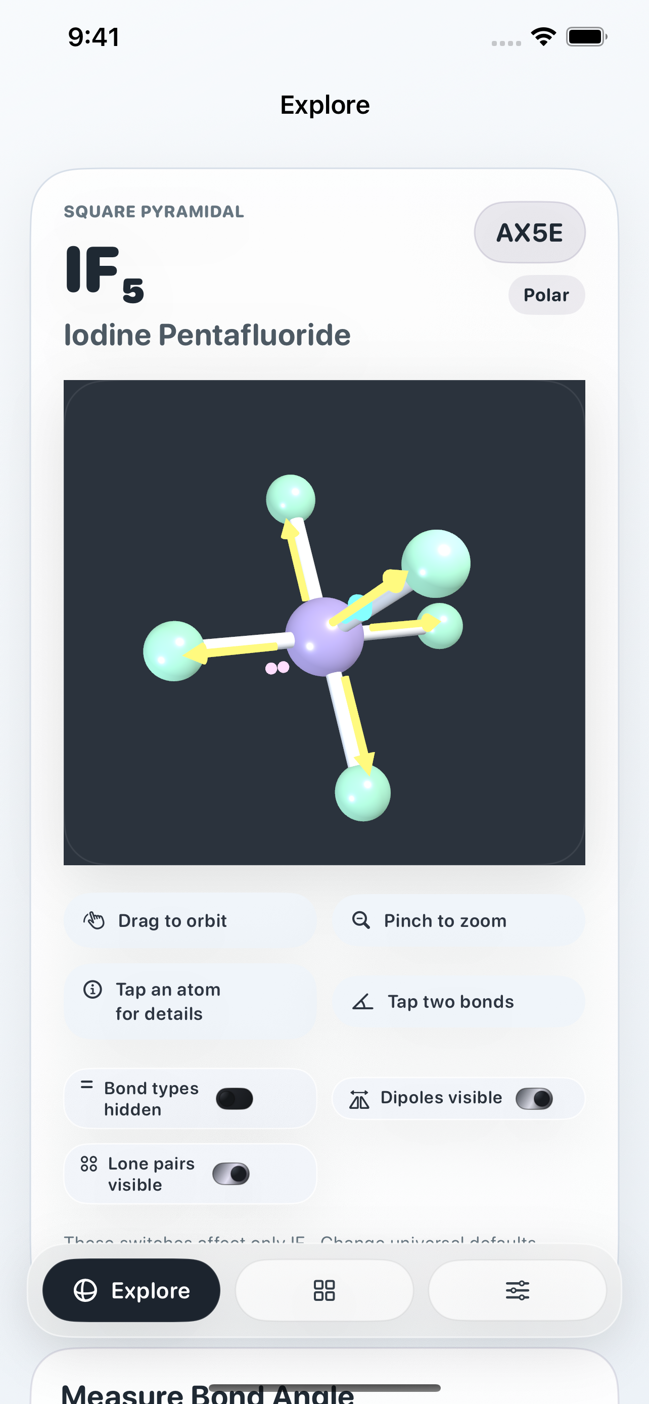Molecule Geometry 3D