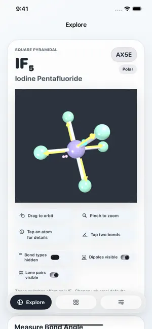 Molecule Geometry 3D screenshot 4