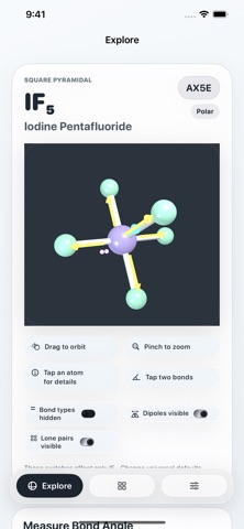 Molecule Geometry 3D Screenshot 4 of 8