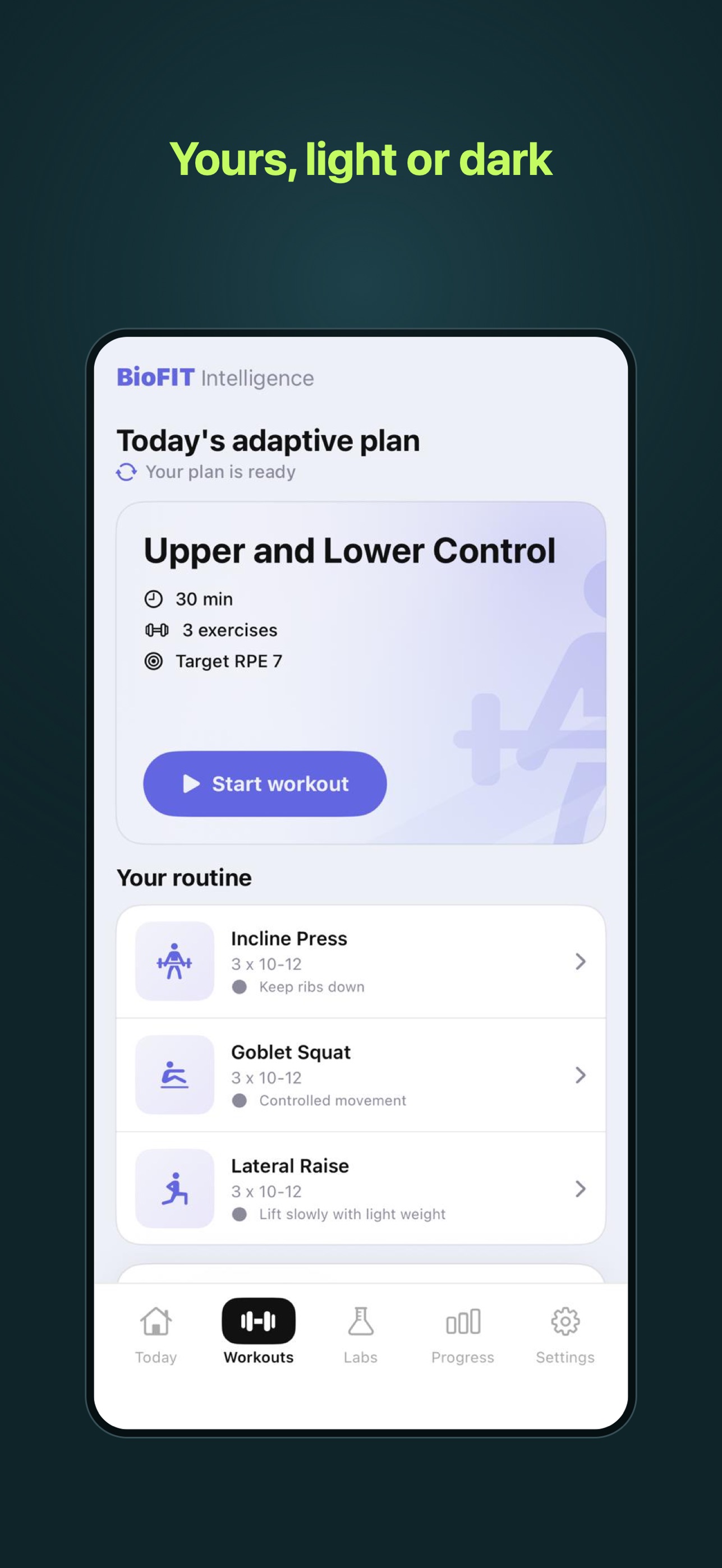 Screenshot 4 of BioFIT Intelligence