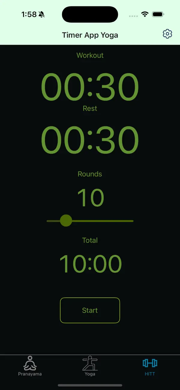 Screenshot #3 pour TimerAppYoga
