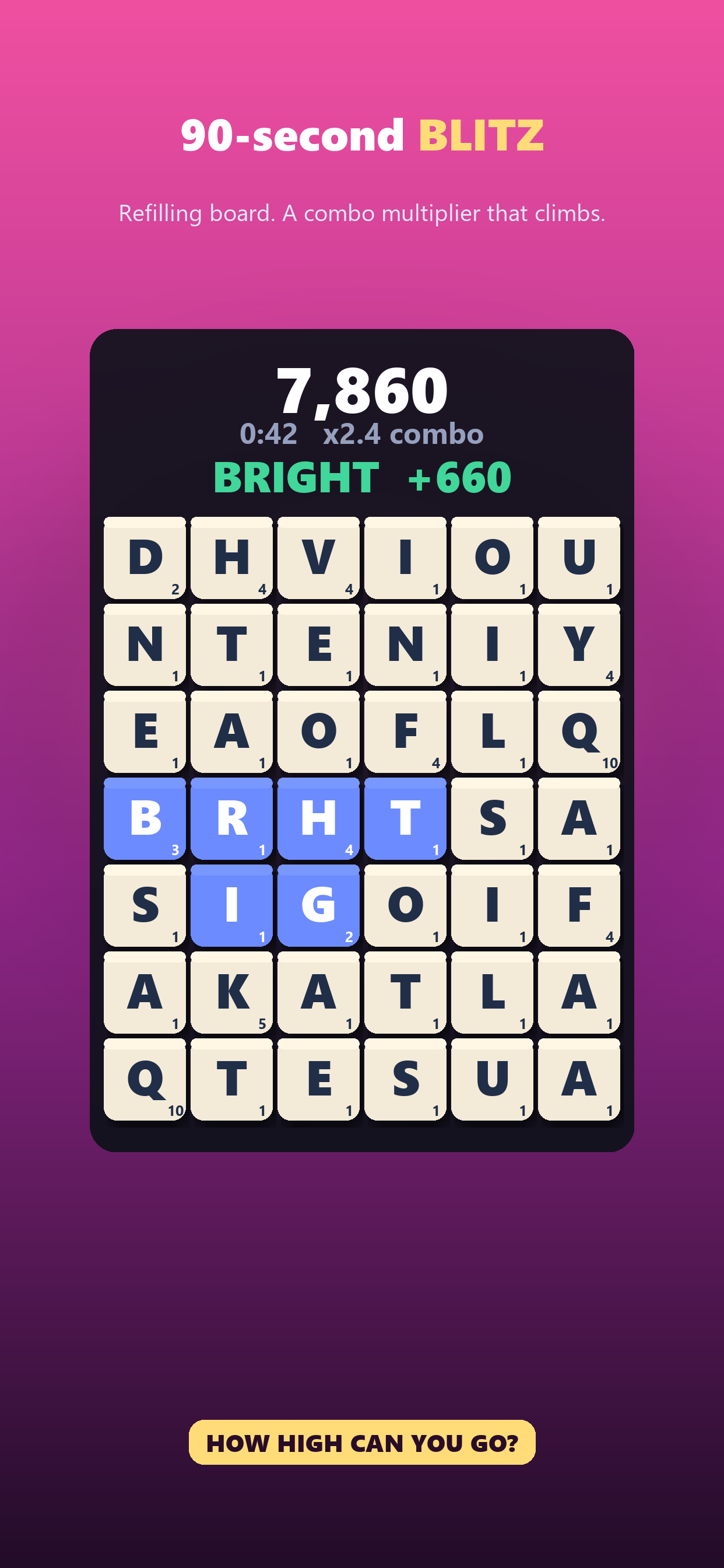 Wordfall - Word Cascade screenshot 4