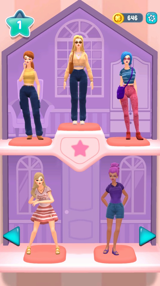 #3. Color Reveal Doll (iOS) 由: Hygge Studios OU