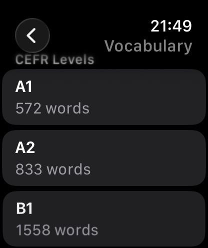 Apple Watch screenshot