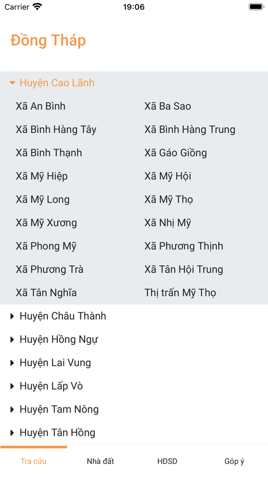 #1. Quy hoạch Đồng Tháp (iOS) 由: THACH THEN