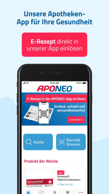 APONEO: E-Rezept & Apotheke
