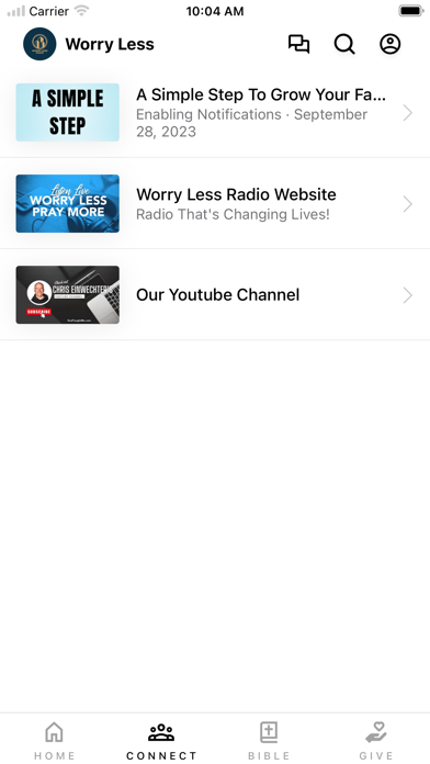 Worry Less Pray More Screenshot