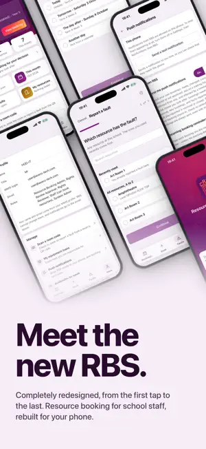 Resource Booking Service screenshot 1