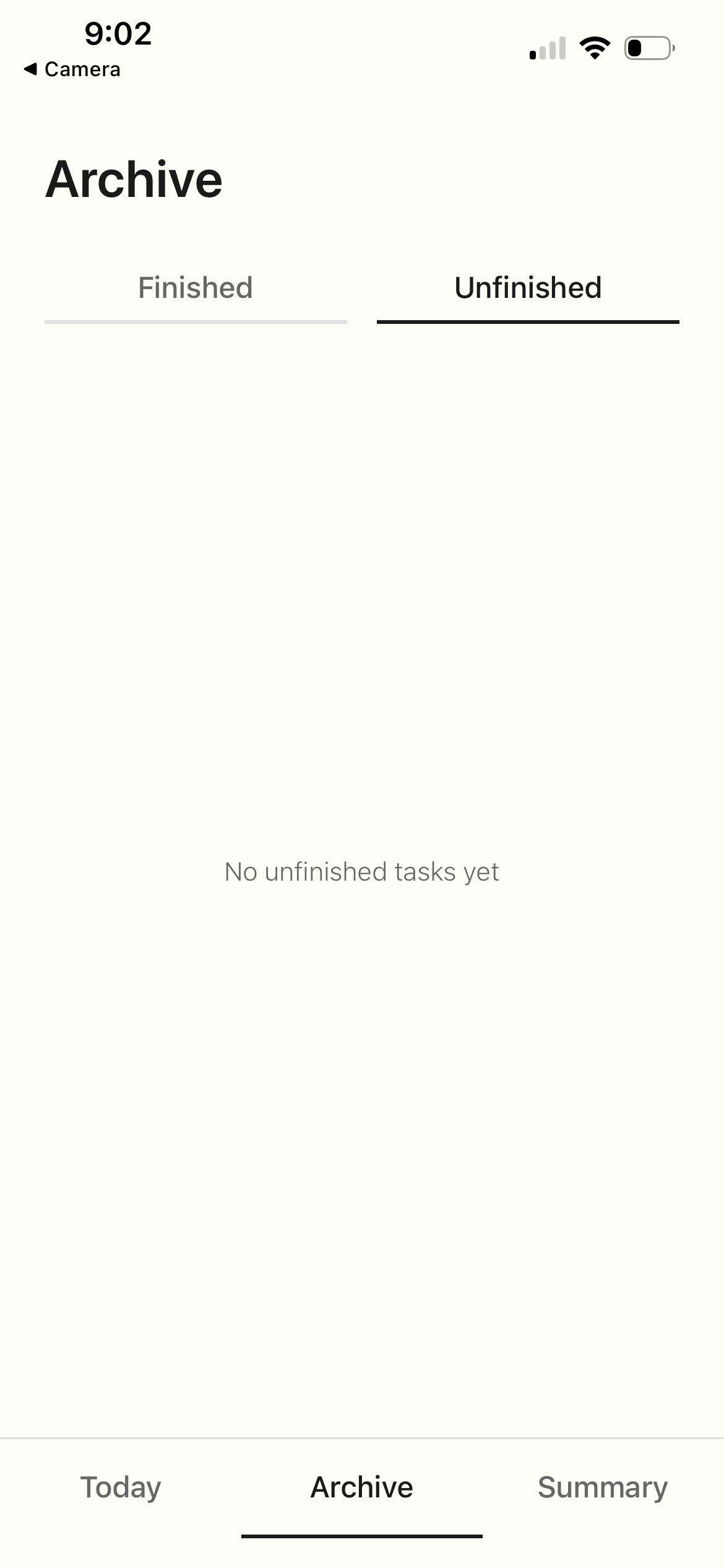 Simple ToDo: No more over-plan