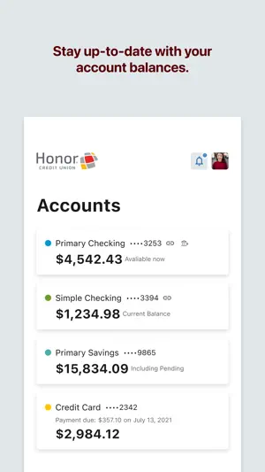 Honor CU Mobile screenshot 2