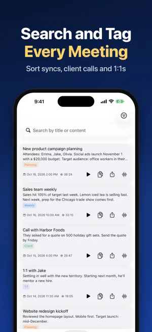 MeetingVoice - Audio Recorder screenshot 4