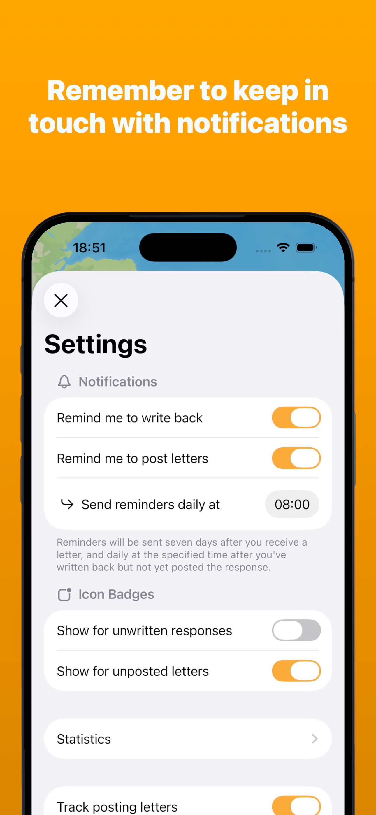 Pendulum - Pen Pal Tracker screenshot 5