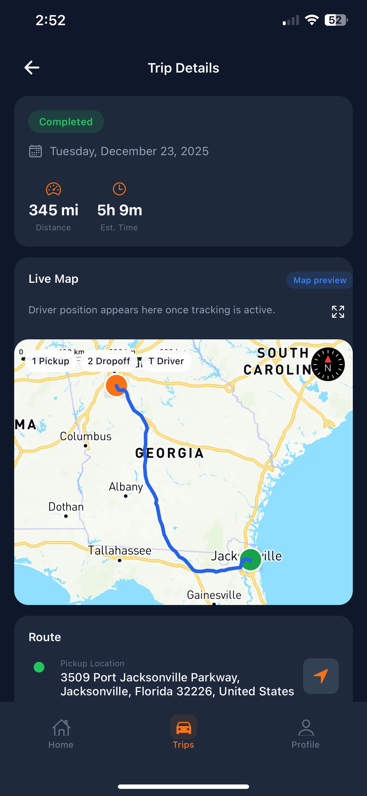 Screenshot 2 of Swiftiom Driver