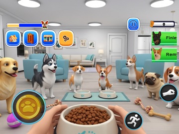 Dog Games: Puppy Game 3D iPad screenshot