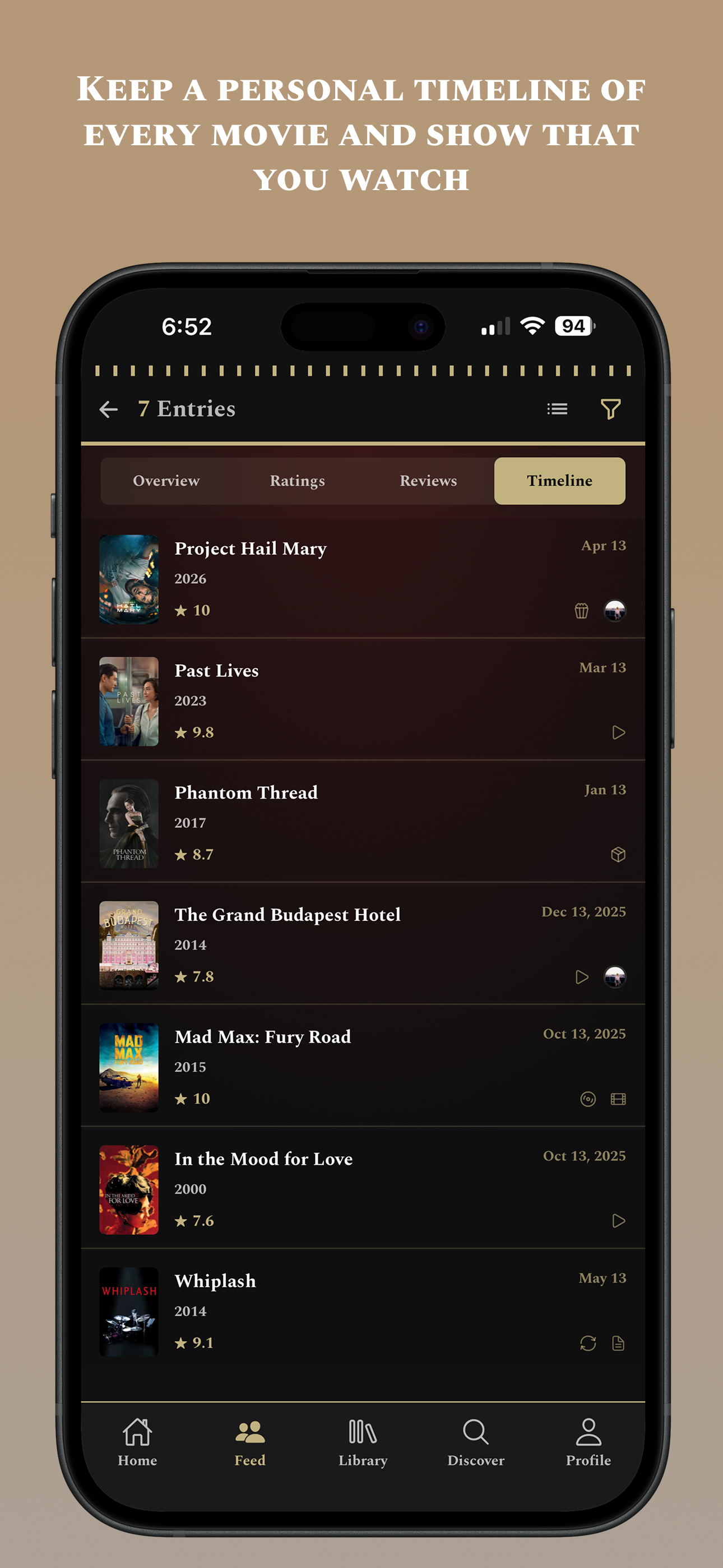 Framerate: Movie & TV Tracker screenshot 5