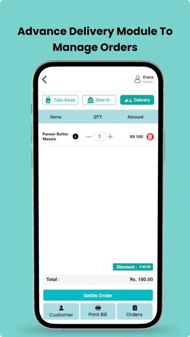 FoodChow - Restaurant POS Screenshot