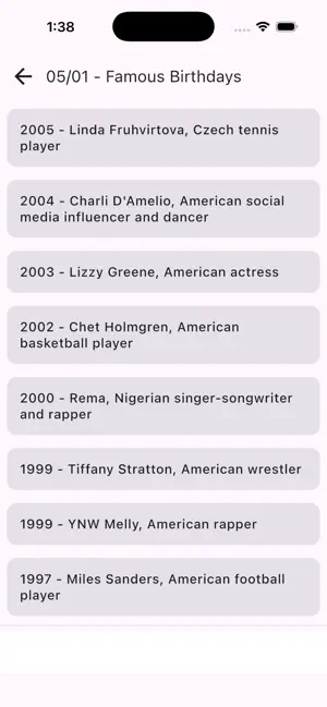 On This Day: History&Birthdays screenshot 2