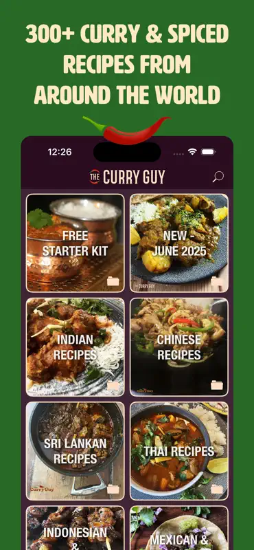 The Curry Guy - Spiced Recipes screenshot 1 of 6