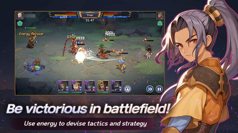 #3. Three Kingdoms Tempest (iOS) Podle: Game Duo Co.,Ltd.