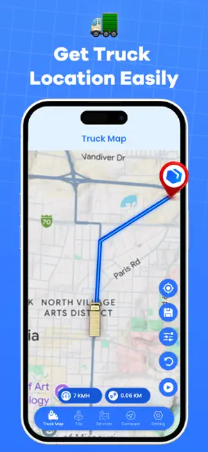 Truck Map Routes : Truck GPS screenshot 3