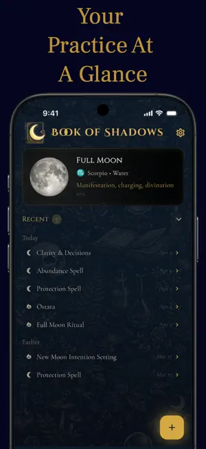 Digital Book of Shadows screenshot 1