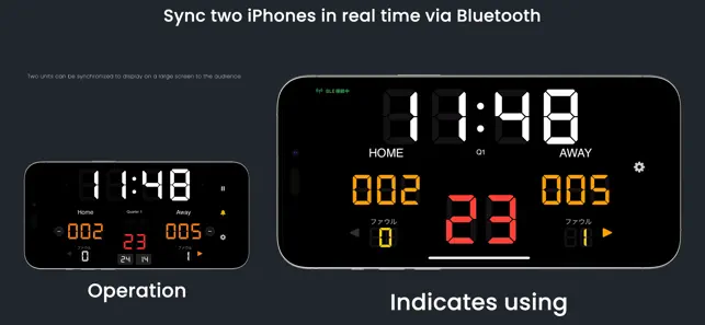Basket Timer - Scoreboard iPhone screenshot 3