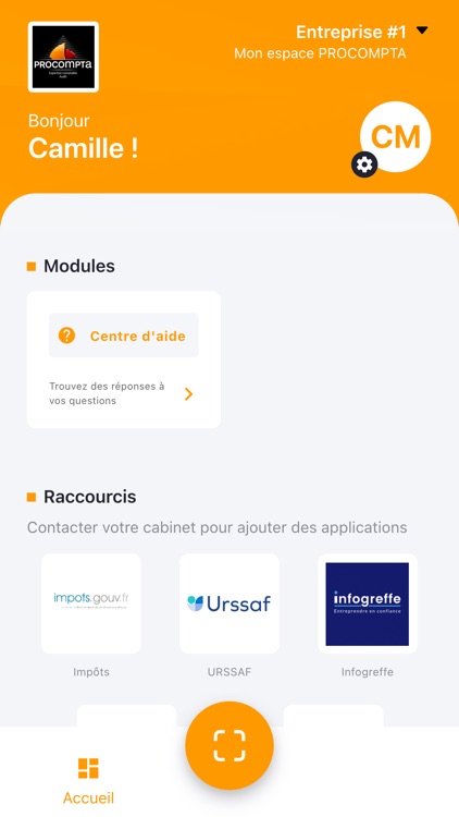 Mon espace PROCOMPTA