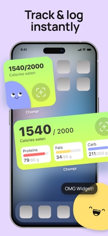 AI Calorie Counter - Chompr Screenshot 9 of 10