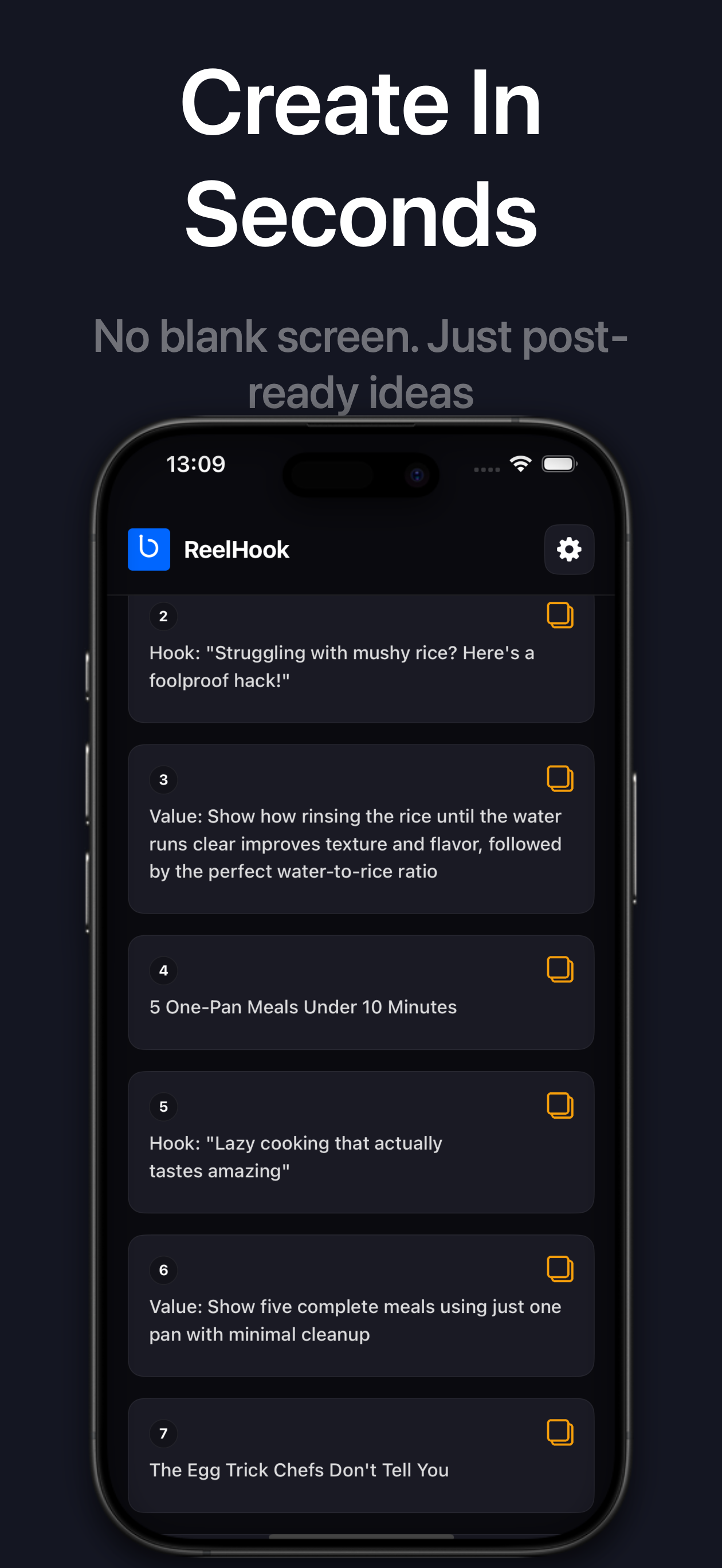 ReelHook – Viral Video Ideas screenshot 5