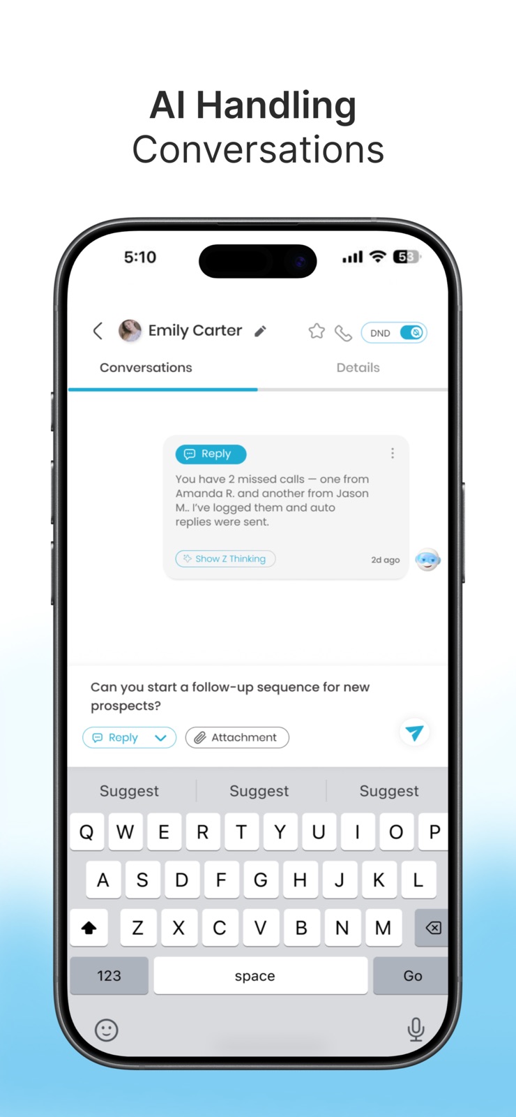 Z360 - Business AI Platform iphone screenshot 2