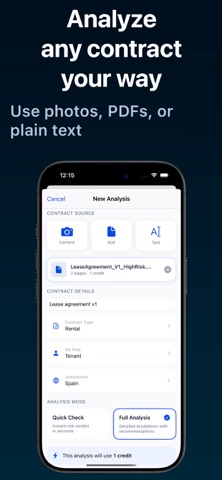 Unclause: AI Contract Analyzer Screenshot 6 of 7