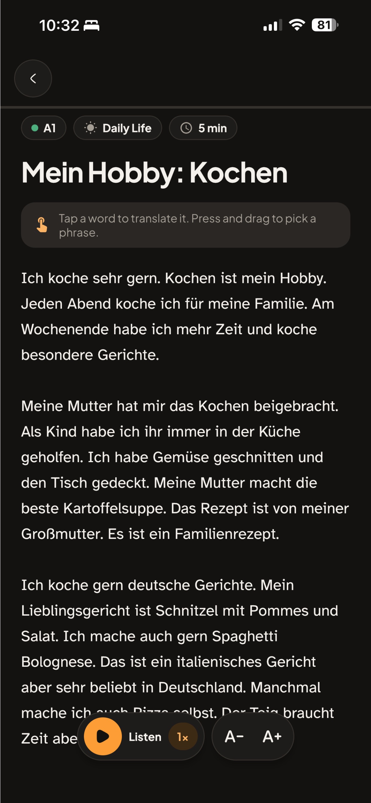 Screenshot 5 of Cinnamon - Learn Languages