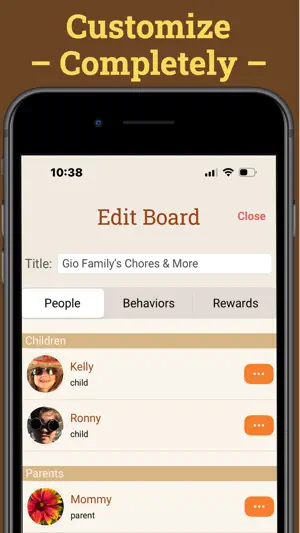 Smiles & Frowns: Rewards Chart screenshot 4