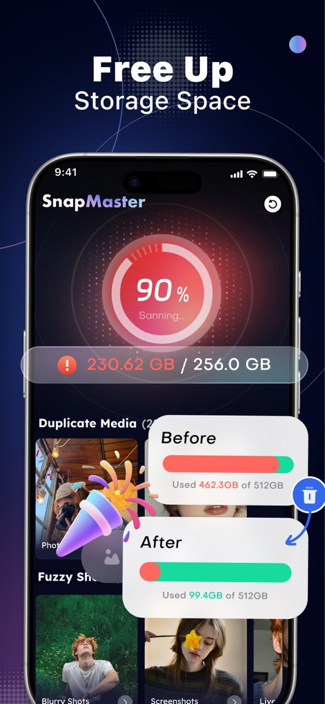 SnapMaster: Storage & Security - Utilities App | MWM