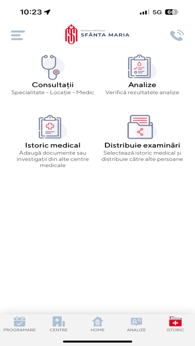 Sfanta Maria iPhone screenshot 3 - Medical app