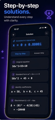 Algebra Calculator: AlgebraX screenshot 2