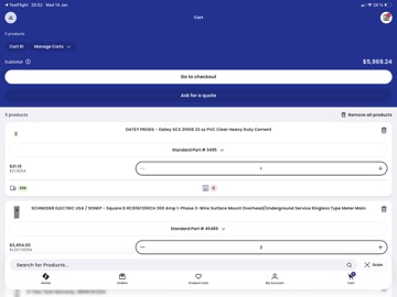 Standard Electric Company iPad screenshot
