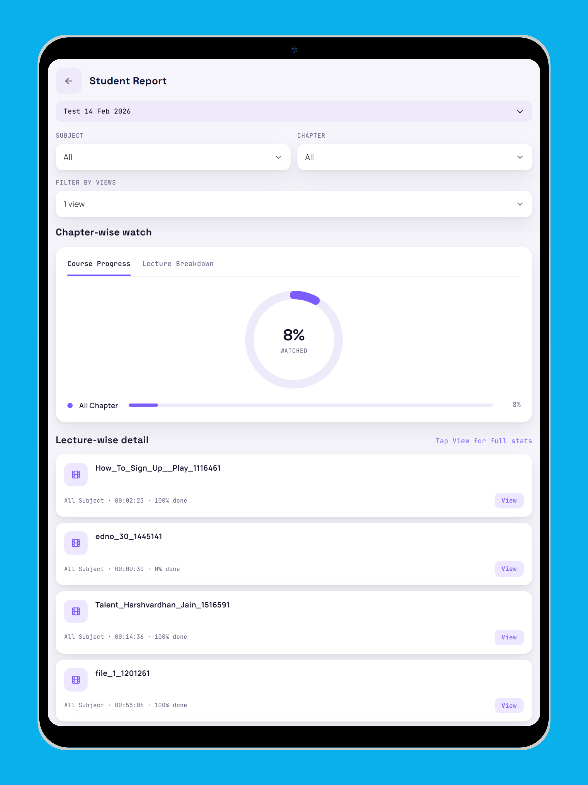 Prime Vision LMS screenshot 8