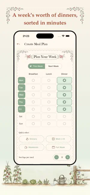 Tavola: Meal Plan & Cookbook screenshot 4