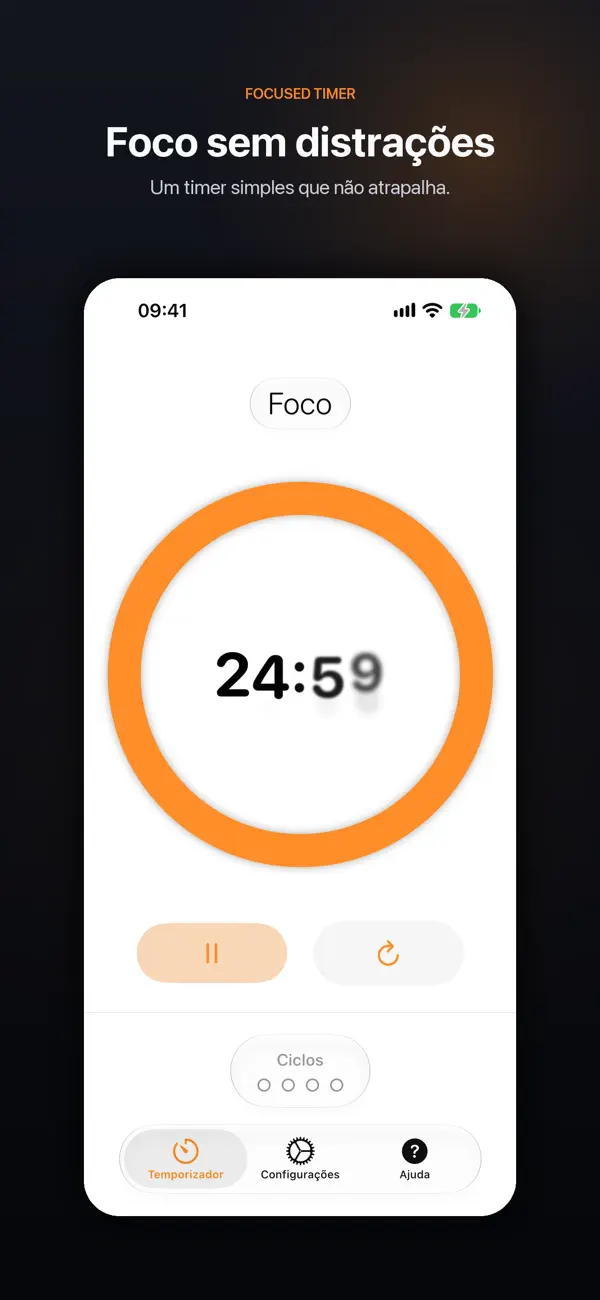 Screenshot #1 pour Focused Timer