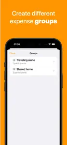 Bill Share: Split expenses screenshot #4 for iPhone