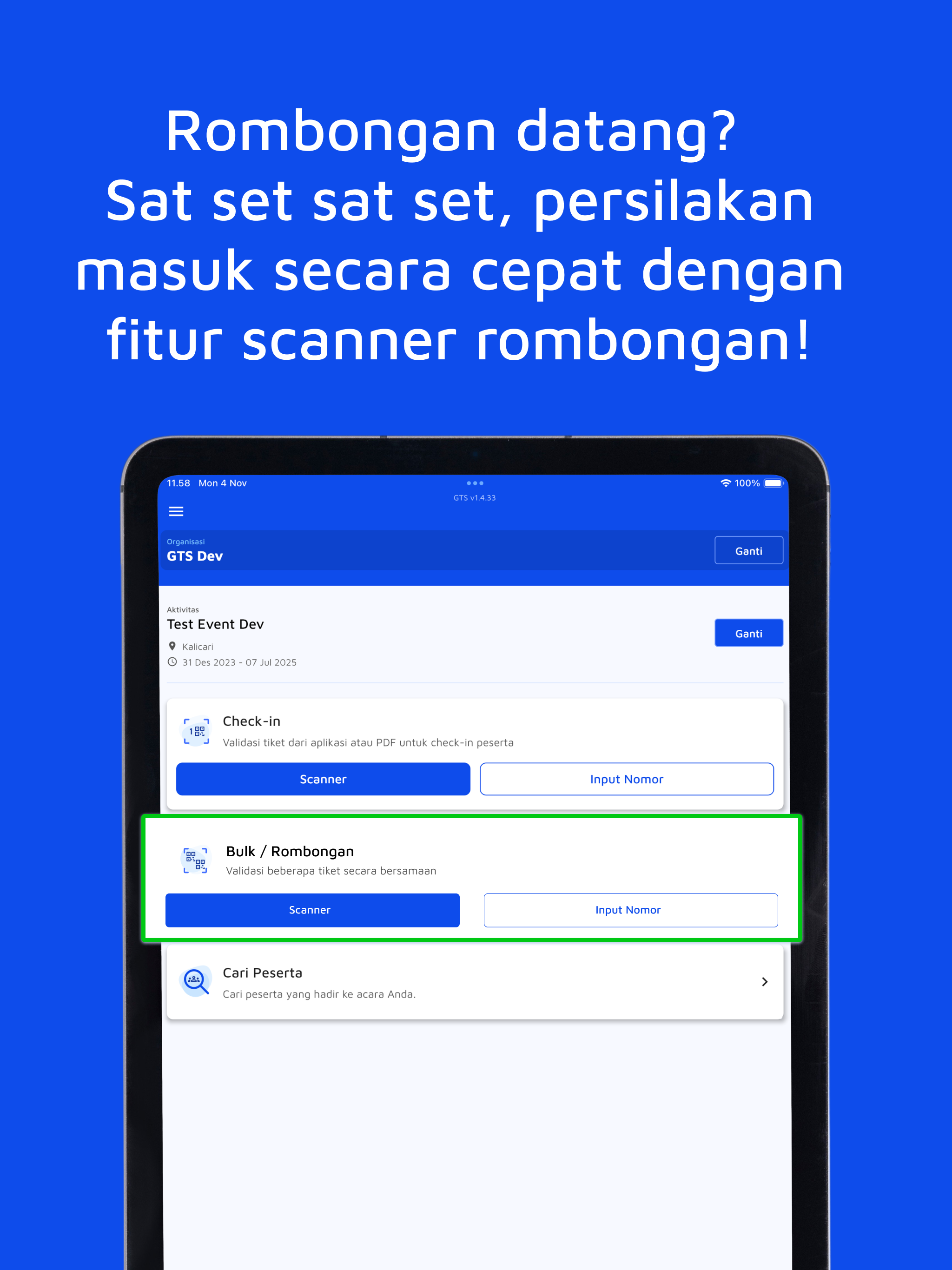 Ticket Scanner by Goers screenshot 6