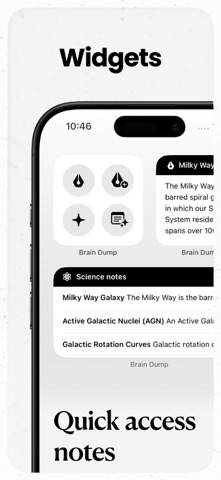 Brain Dump: AI Notes & Writing Screenshot 4 of 10