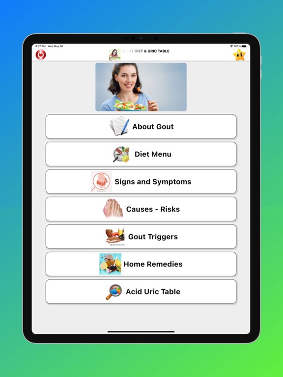 Screenshot #4 pour Gout Diet - Acid Uric Table
