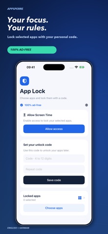FocusGuard – AppSperre screenshot 1