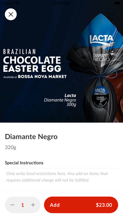 Bossa Nova Brazilian Cuisine Screenshot